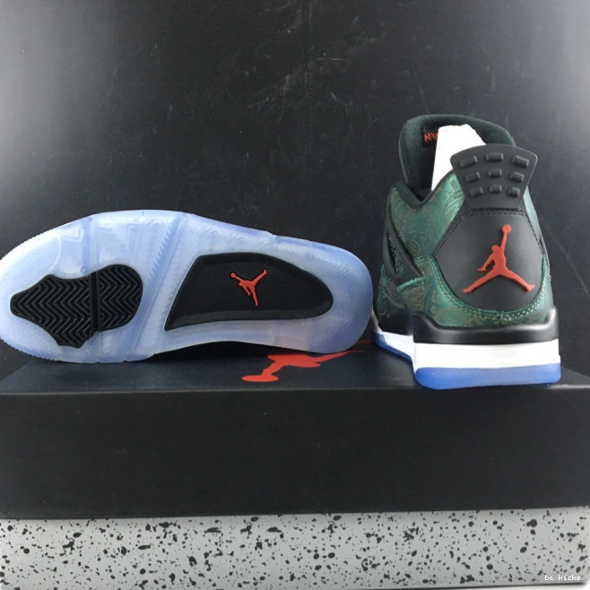 Cheap aj4-1043515 jordan 4 air green laser 0503